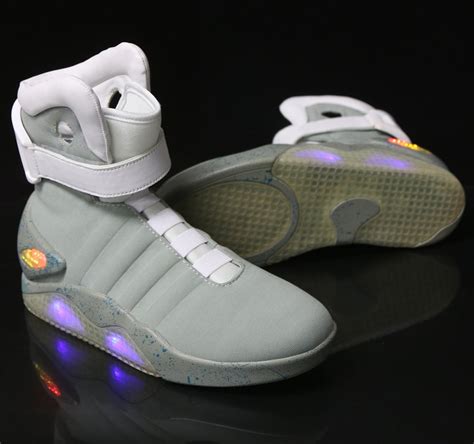 nike air mag replica with light up strap|nike air mags self lacing.